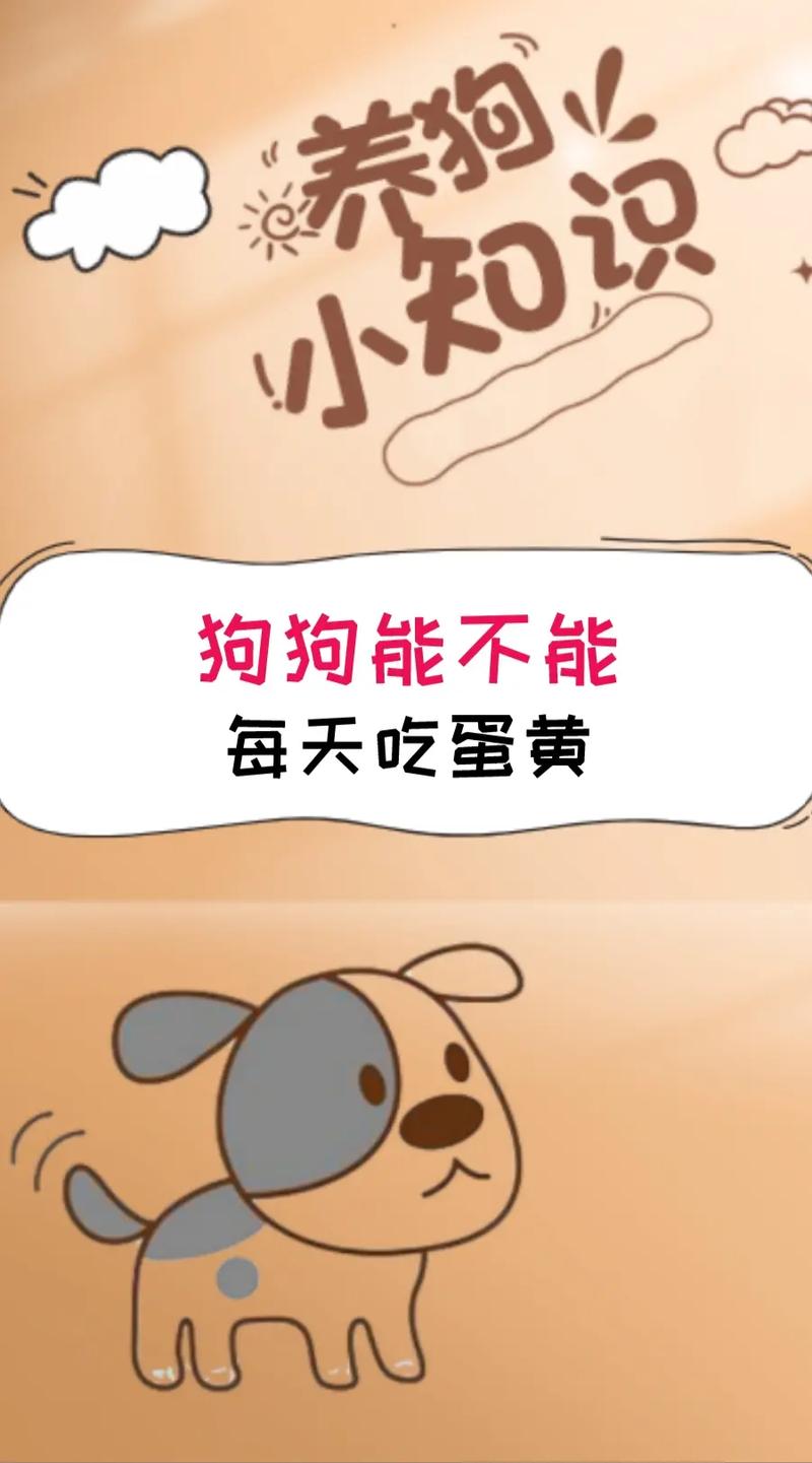 狗狗每天一个蛋黄好吗，狗狗一天一个蛋黄多吗？-第1张图片-后鲨宠物