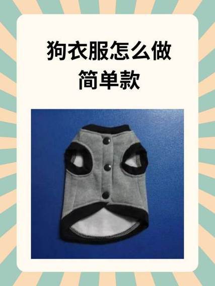 最简单的狗狗衣服做法_狗狗衣服制作-第5张图片-后鲨宠物 最简单的狗狗衣服做法_狗狗衣服制作-第5张图片-后鲨宠物