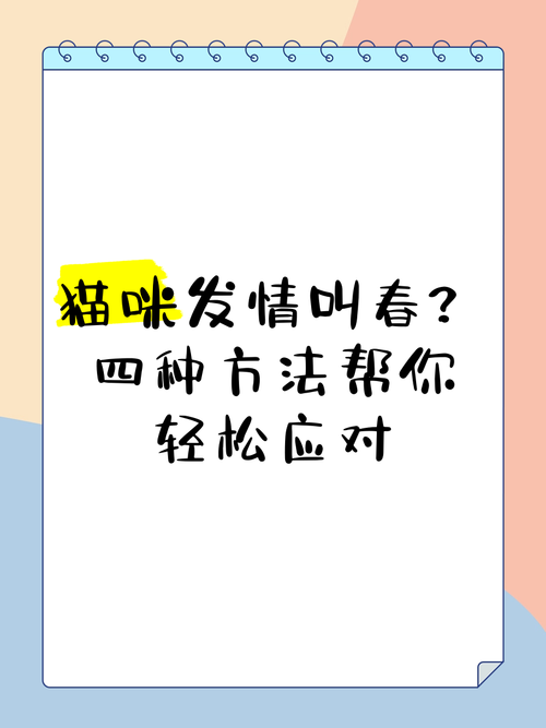 小猫咪发情怎么办,小猫咪发情怎么办?-第2张图片-后鲨宠物 小猫咪发情怎么办,小猫咪发情怎么办?-第2张图片-后鲨宠物