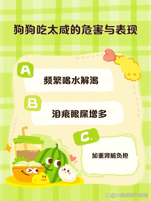 狗狗能吃咸的吗,狗狗可不可以吃咸的-第4张图片-后鲨宠物 狗狗能吃咸的吗,狗狗可不可以吃咸的-第4张图片-后鲨宠物