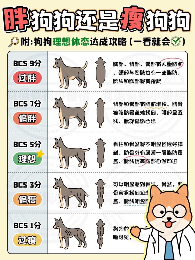 狗狗胖点好还是瘦点好,狗狗胖瘦标准图-第4张图片-后鲨宠物 狗狗胖点好还是瘦点好,狗狗胖瘦标准图-第4张图片-后鲨宠物
