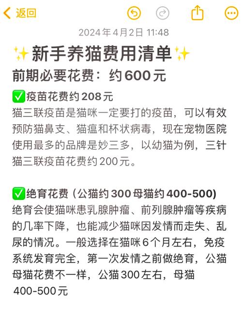 猫咪做绝育手术多少钱，公猫为什么不建议做绝育？