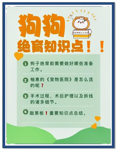 狗狗绝育后需要注意什么,狗狗绝育需要注意什么??-第5张图片-后鲨宠物 狗狗绝育后需要注意什么,狗狗绝育需要注意什么??-第5张图片-后鲨宠物
