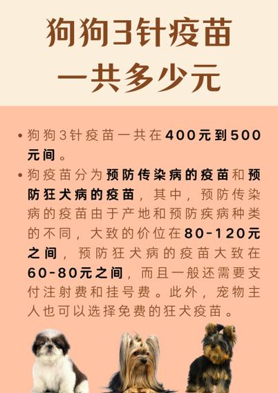 给狗狗打疫苗多少钱,给狗狗打疫苗多少钱一针?-第1张图片-后鲨宠物 给狗狗打疫苗多少钱,给狗狗打疫苗多少钱一针?-第1张图片-后鲨宠物