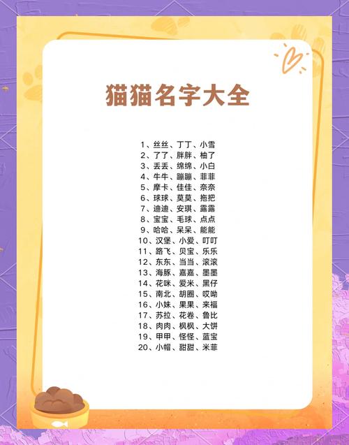 猫猫的英文名字大全,猫咪英文名-第3张图片-后鲨宠物 猫猫的英文名字大全,猫咪英文名-第3张图片-后鲨宠物