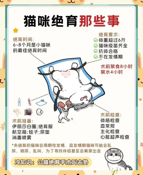 猫咪多大适合绝育,猫咪多大该绝育?-第2张图片-后鲨宠物 猫咪多大适合绝育,猫咪多大该绝育?-第2张图片-后鲨宠物