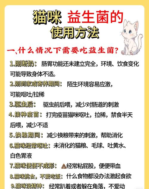 猫咪益生菌的作用,猫咪益生菌真的有用吗?-第3张图片-后鲨宠物 猫咪益生菌的作用,猫咪益生菌真的有用吗?-第3张图片-后鲨宠物