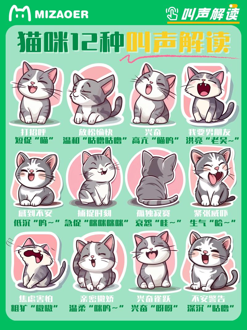 猫咪叫声的含义,猫咪叫声的含义和情绪表达是什么??-第1张图片-后鲨宠物 猫咪叫声的含义,猫咪叫声的含义和情绪表达是什么??-第1张图片-后鲨宠物