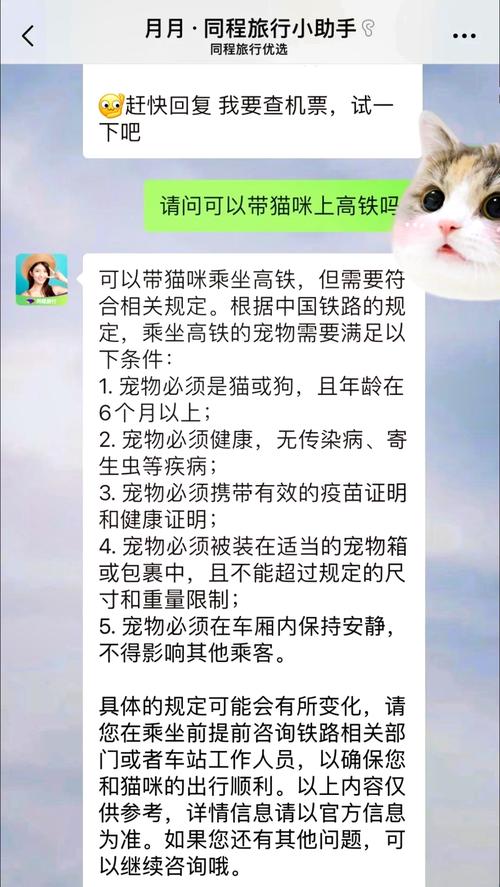 猫咪可以带上高铁吗,宠物猫咪可以带上高铁吗-第4张图片-后鲨宠物 猫咪可以带上高铁吗,宠物猫咪可以带上高铁吗-第4张图片-后鲨宠物