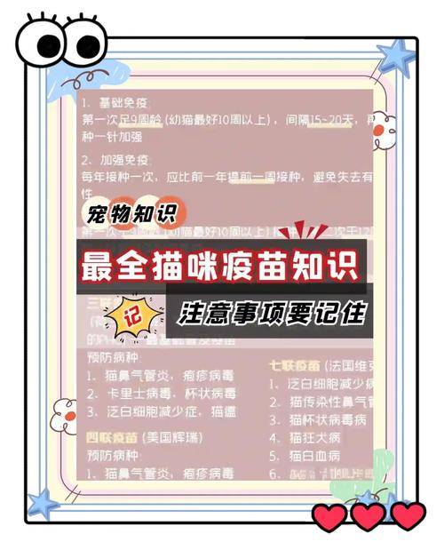 猫猫什么时候打疫苗，猫猫什么时候打疫苗比较好？-第3张图片-后鲨宠物