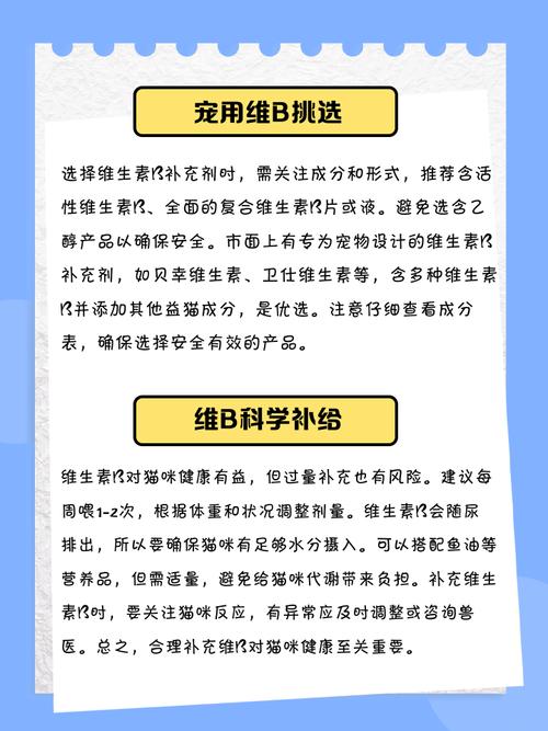 猫咪怎么补充维生素b_小猫如何补充维生素b-第3张图片-后鲨宠物